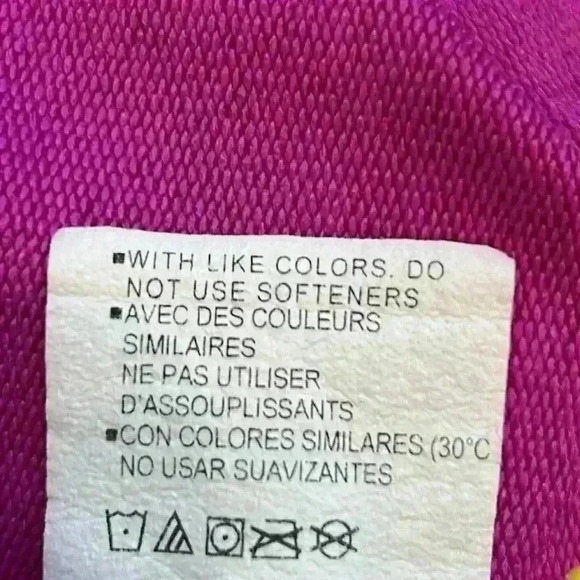 Under Armor Sweatshirt Women’s Large Pink Loose Fit - Picture 6 of 8